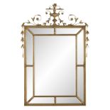 Adam-Style Giltwood Mirror