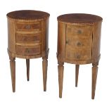 Pair of Neoclassical-Style Italian Drum Tables