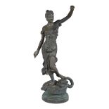 Bronze Figure of Lady Justice