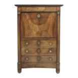 Empire Fruitwood Secretaire a Abattant