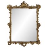 Louis XV-Style Giltwood Mirror