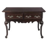 George III Rosewood Lowboy