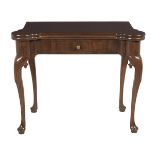 Queen Anne Mahogany Games Table