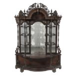 American Rococo Revival Rosewood Etagere