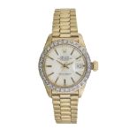 Lady's Rolex Diamond President Watch