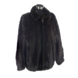 Gentleman's Chocolate Brown Mink Jacket