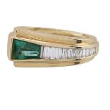 Oscar Heyman Bros. Emerald and Diamond Ring