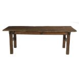 Continental Walnut Farmhouse Table