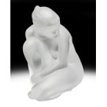 Lalique Frosted Crystal "Venus"