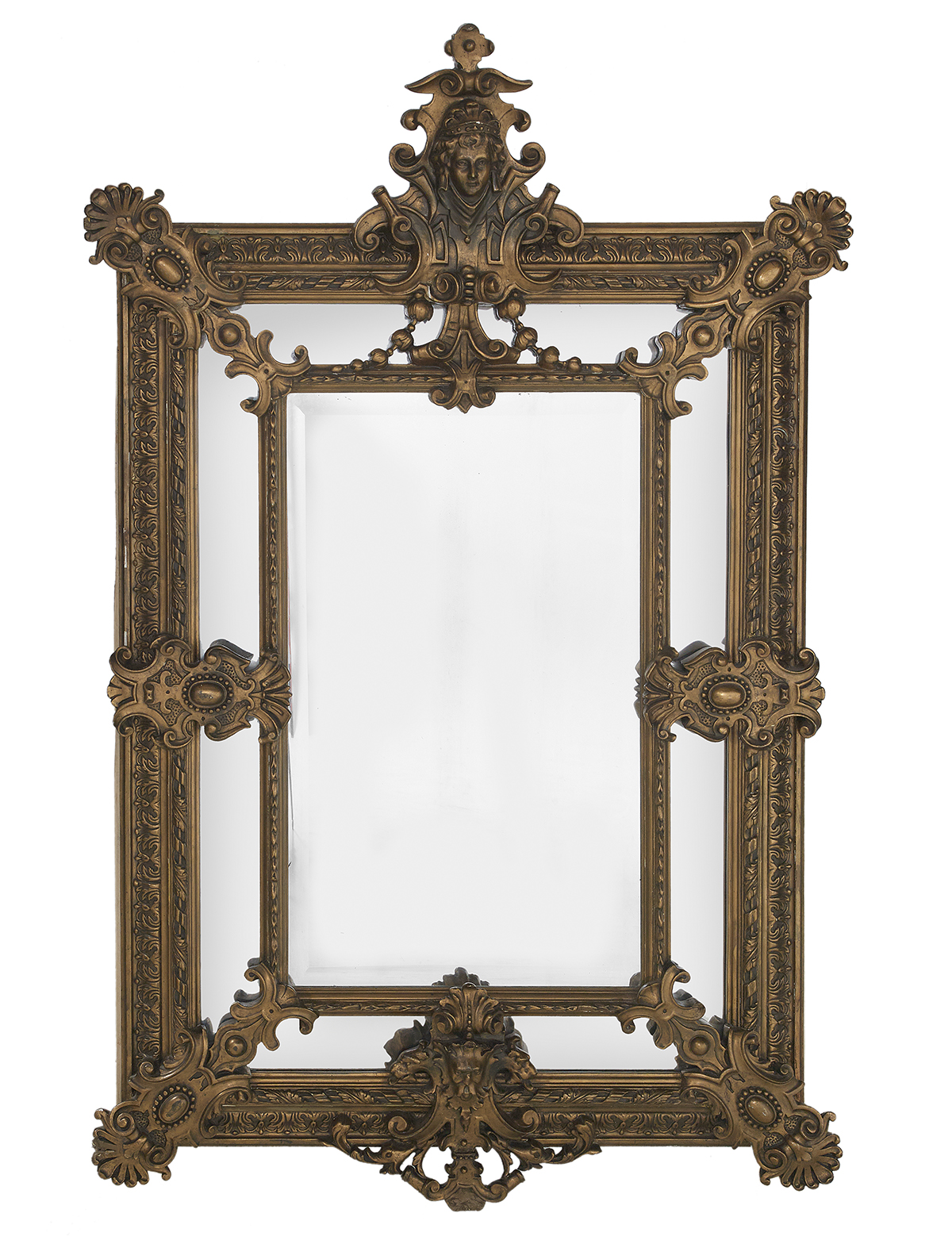 Giltwood Mirror in the Italian Baroque Taste