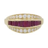 Oscar Heyman Bros. Ruby and Diamond Ring