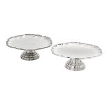 Pair of Buccellati Sterling Silver Sottocoppe