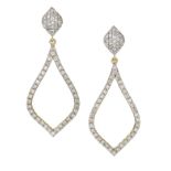 Pair of Diamond Earrings