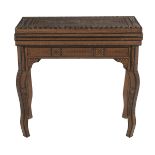 North African Hardwood Exotic Woods Games Table