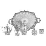 Reed & Barton "Georgian" Sterling Silver Tea Set