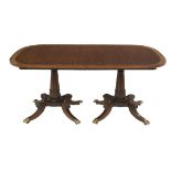 George III-Style Mahogany Dining Table