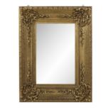 Exceptional Monumental Neo-Grec Giltwood Mirror