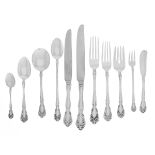 Alvin "Chateau Rose" Sterling Silver Flatware Set