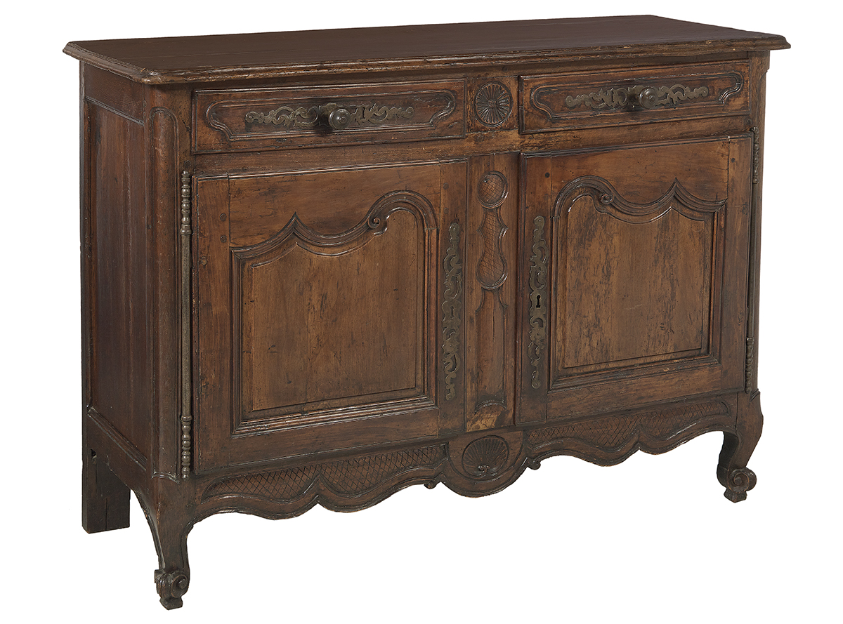 Provincial Louis XV Fruitwood Buffet - Image 2 of 2