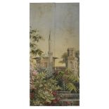 Two Zuber "El Dorado" Wallpaper Panels