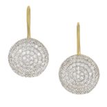 Pair of Diamond Earrings