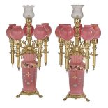 Pair of Bohemian Candle Lamps