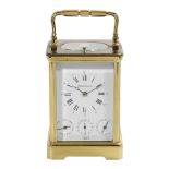 French Tiffany-Retailed Carriage Clock
