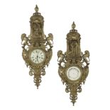 Renaissance Revival-Style Barometer & Clock