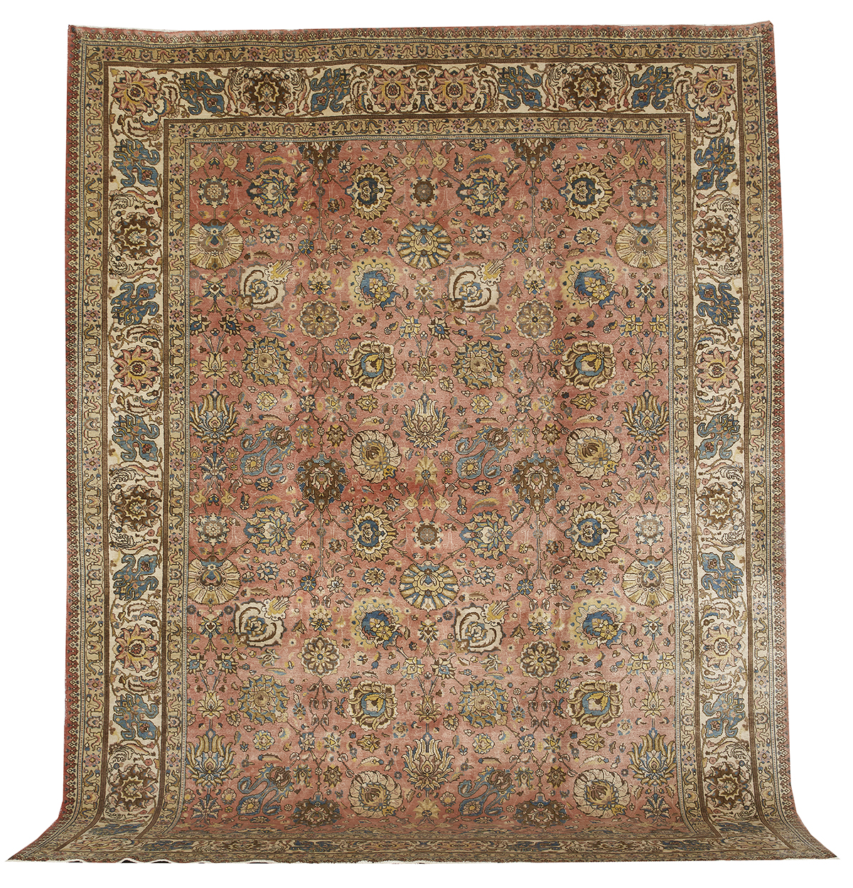 Semi-Antique Tabriz Carpet