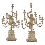 Pair of Neoclassical-Style Candelabra
