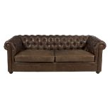 Leather Chesterfield Sofa