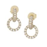 Pair of Diamond Earrings