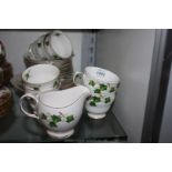 A Colclough 'Ivy' part Teaset.