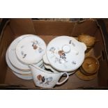 A part Alfred Meakin dinner service,