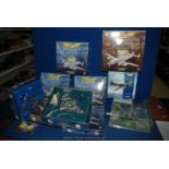 Ten boxed Corgi aviation archive scale model aeroplanes.