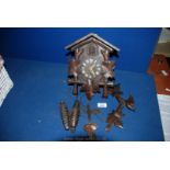 An old Black Forest cuckoo clock