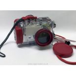 A Divers Digital Camera Outfit consisting of an all weather Olympus Mju 780 7.