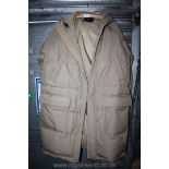 A ladies Padded coat, size M.