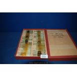 A cased set of approx. 100 microscope Slides.