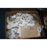 A large quantity of English loose stamps.