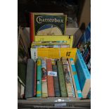 A quantity of children's books including; Enid Blyton, Chatter box, etc.