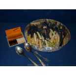 Miscellaneous Cutlery including fish eaters, spoons, little forks, etc.