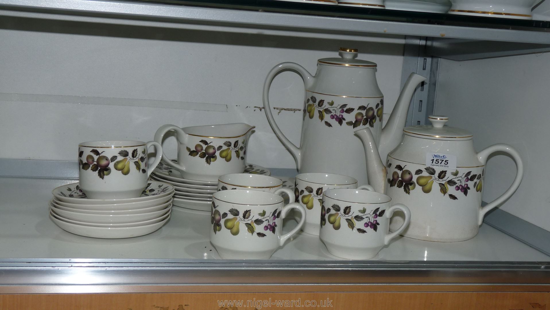 A quantity of Midwinter tea and coffee ware in berries and fruits pattern, - Image 2 of 2