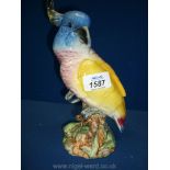 A Beswick Cockatoo