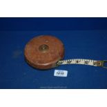 A leather Tape Measure