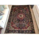 A hand-made Isfahan Carpet,