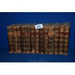 Thirteen full leather antiquarian Books, first edition, 1806,