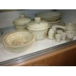 A quantity of Royal Doulton ''Florinda'' Dinnerware including plates, casseroles, cruet, etc.