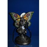 A Tiffany style Lamp in style of fairy