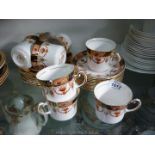 A Colclough china part Teaset.